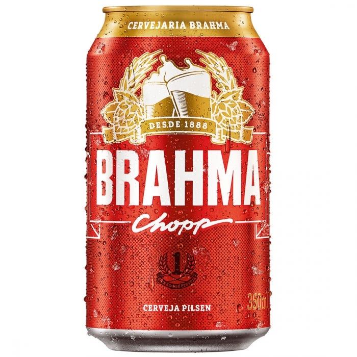Brahma Chopp Lata 350ml